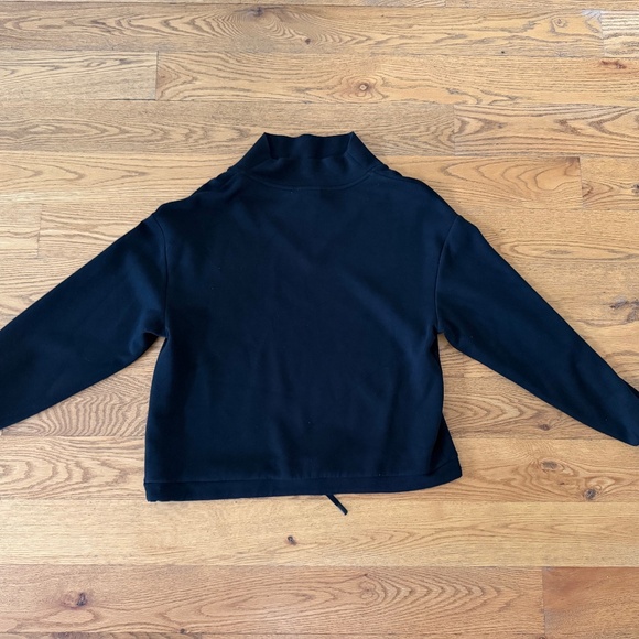 VARLEY DoubleSoft Betsy Sweatshirt Cowlneck in Black (Size XS) - Picture 11 of 11